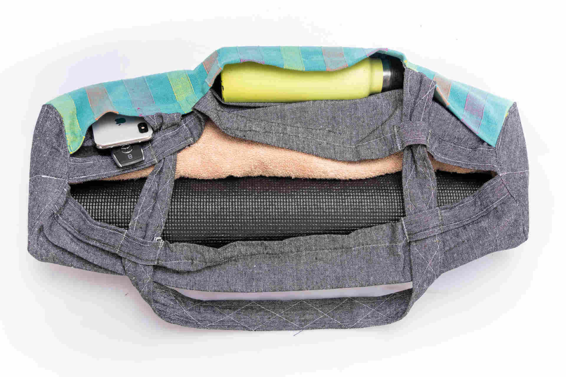 Yoga Mat Bag from Old Pants - Make